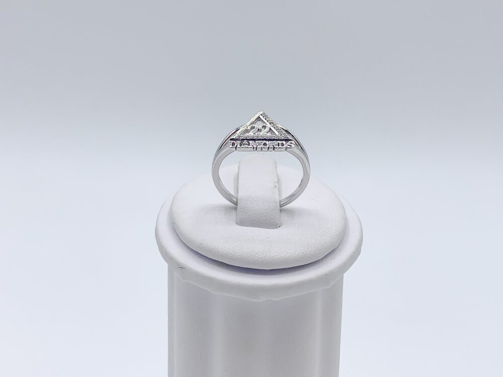 Delta Sigma Theta Pyramid Ring with Line Number & Name