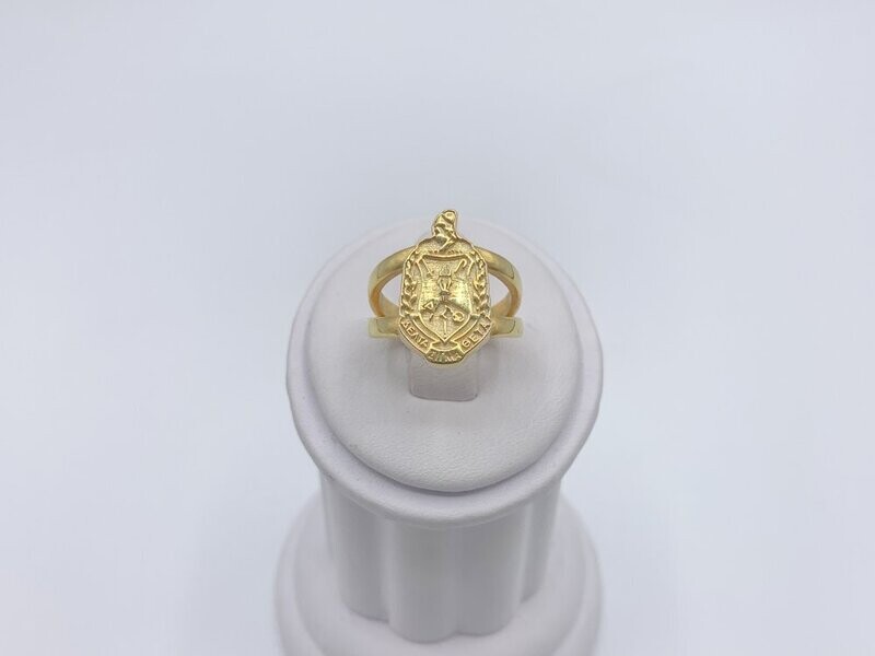 Delta Sigma Theta Shield Ring
