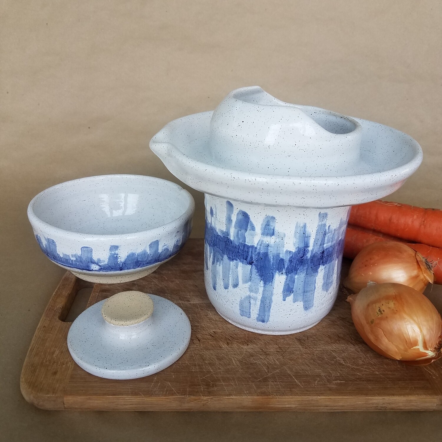 Pot de lacto-fermentation - 1l (8.75&#39;&#39;x7.75&#39;&#39;x8.25&#39;&#39;)