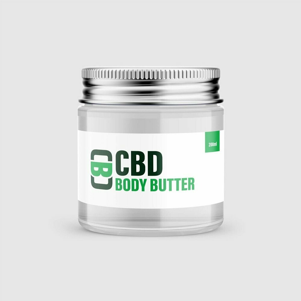 CBD Body Butter, 200mg