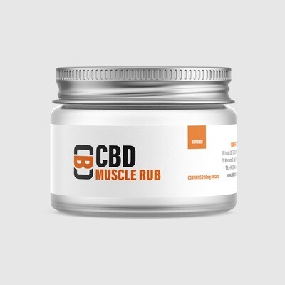 CBD Muscle Rub, 200mg