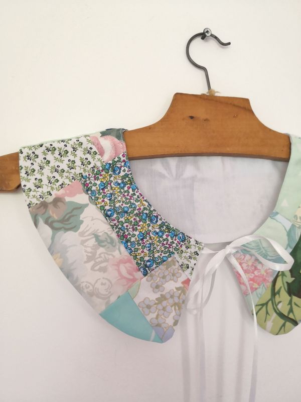 Col Claudine patchwork