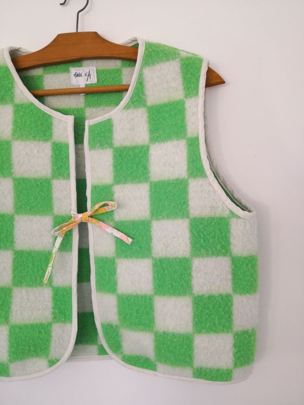 Gilet  sans manche Vichy