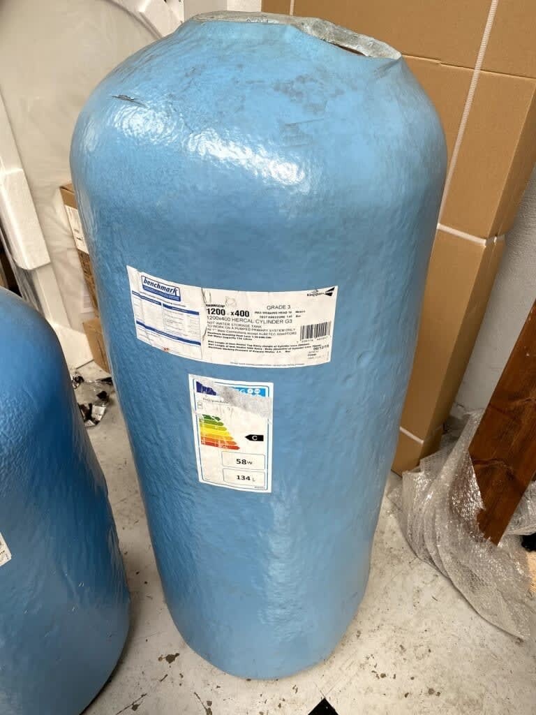 Hercal Indirect Copper Cylinder G3 1200X400 134L