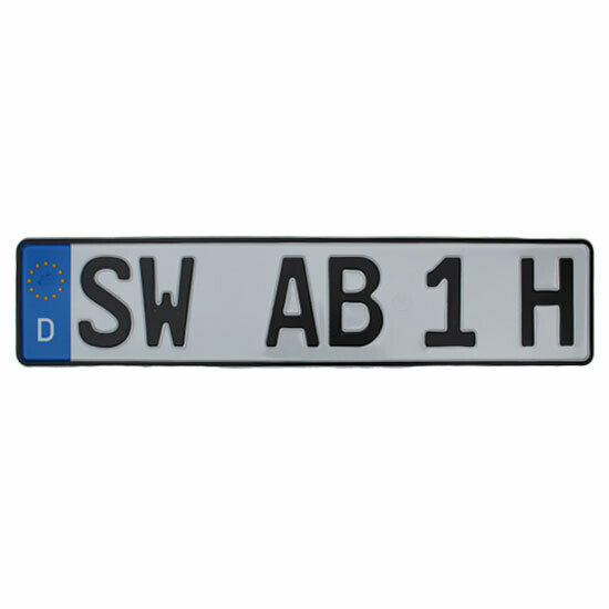 H-Kennzeichen - amtliches Eurokennzeichen für Oldtimer