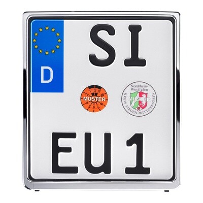Motorradkennzeichenhalter Standard &amp; Premium