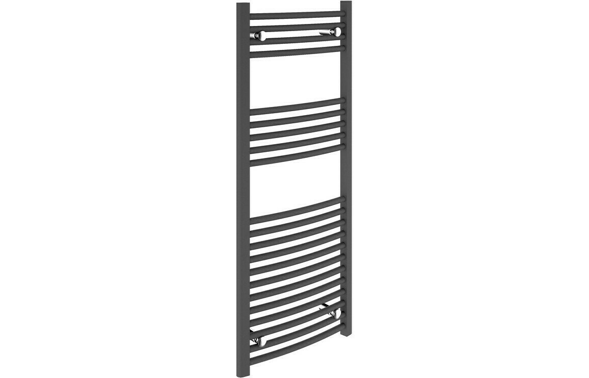 22mm Curved Towel Warmer 500x1200mm - Anthracite