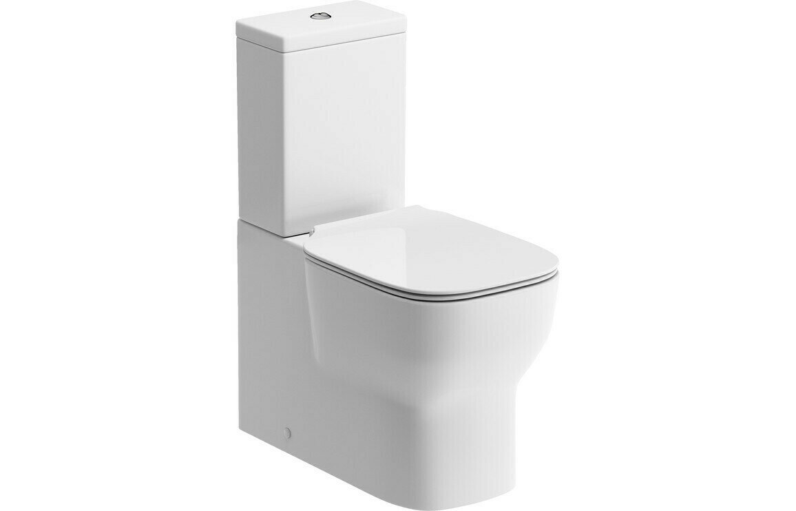Senna C/C Fully Shrouded WC &amp; Soft Close Seat