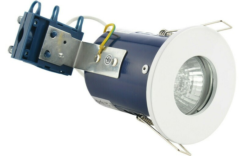 Firerated Shower Downlight - White