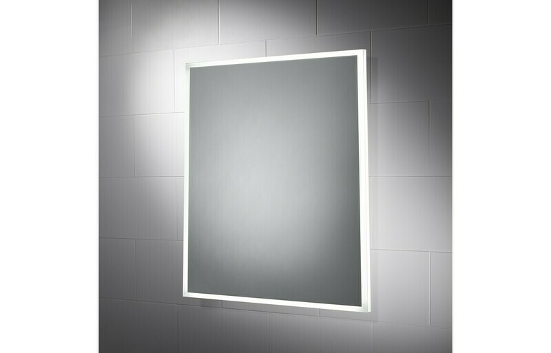 Galatea 500x600mm Border-Lit Dimmable LED Mirror