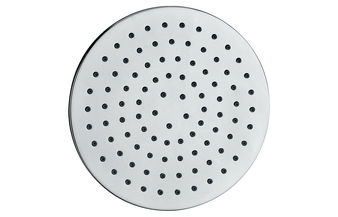 200mm Round ABS Showerhead - Chrome