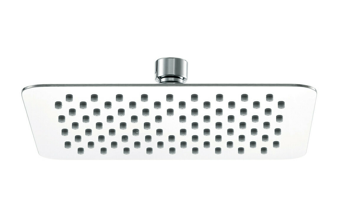 200mm Ultraslim Square Showerhead - St/Steel
