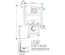 BCM790 0.79M ECO LOW HEIGHT WALL FRAME