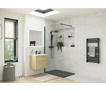 REFLEXION 1700X900 SLATE EFFECT TRAY &amp; WASTE