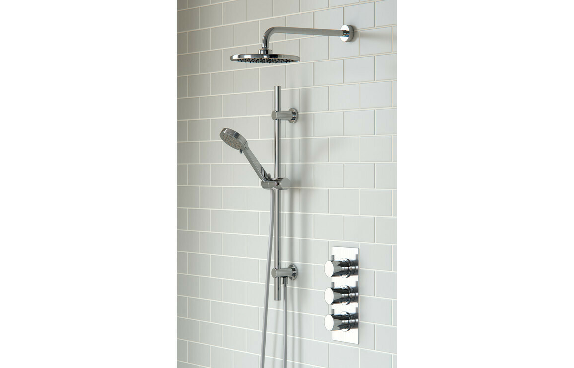 Circa Thermostatic Triple Shower Valve - Three Outlet