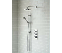 Circa Thermostatic Triple Shower Valve - Two Outlet