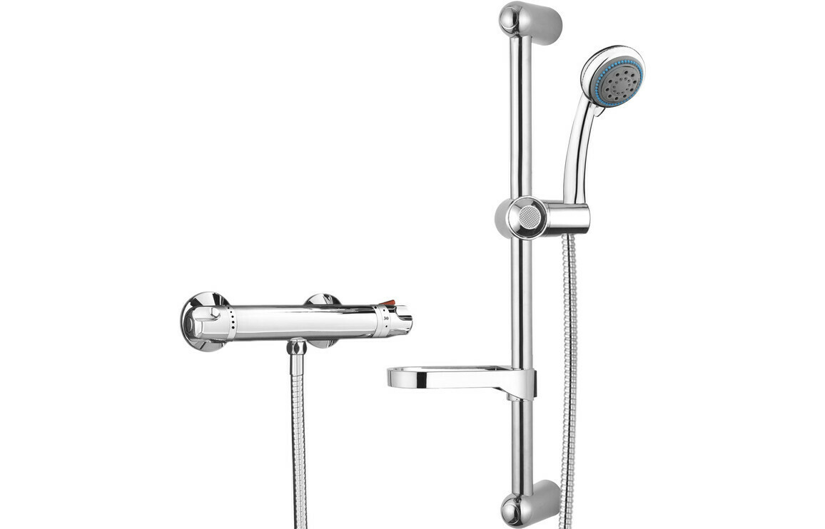 Low Pressure Thermostatic Bar Mixer Shower