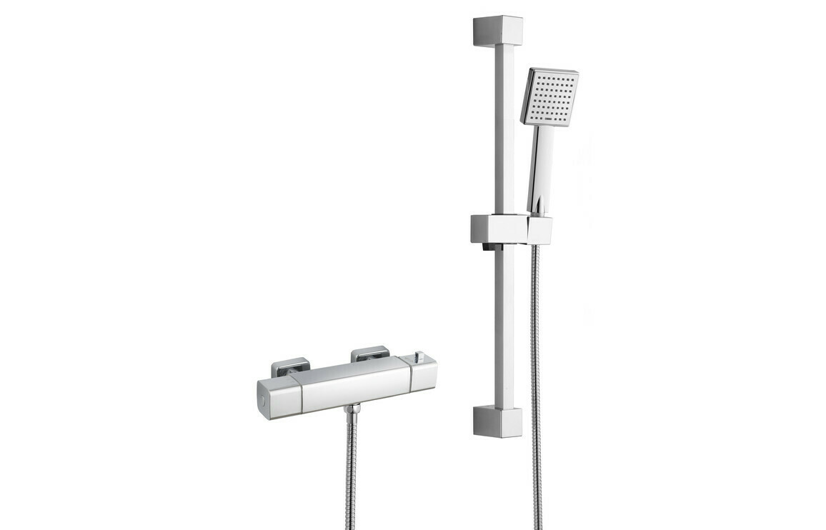 Quadro Cool-Touch Thermostatic Mixer Shower