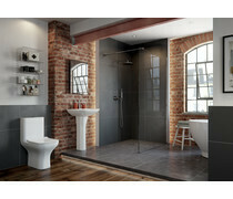 Cedarwood C/C Fully Shrouded WC &amp; Soft Close Seat