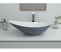 Elemi 564x323mm 0TH Resin Washbowl - Grey