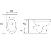 Laurus² BTW WC &amp; Soft Close Seat