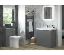 Sandro Rimless C/C Open Back WC &amp; Soft Close Seat
