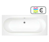 Cascade SUPERCAST Double End 1700x750 0TH Bath &amp; Chromatherapy System