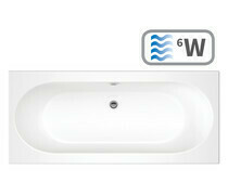Cascade SUPERCAST Double End 1700x700 0TH Bath &amp; Whirlpool System