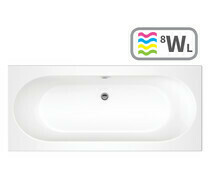 Cascade SUPERCAST Double End 1700x700 0TH Bath &amp; Whirlpool System w/LED
