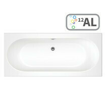 Cascade SUPERCAST Double End 1700x750 0TH Bath &amp; Airspa System w/LED