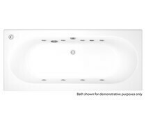 Cascade SUPERCAST Single End 1700x700 0TH Bath &amp; Whirlpool System w/LED