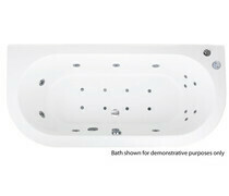 Cascade Single End 1700x750 0TH Bath &amp; Chromatherapy System