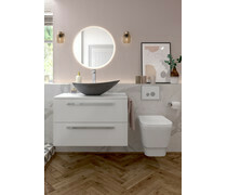Morina 600x460x25mm Laminate Worktop - White Gloss