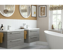 Morina 800x460x25mm Laminate Worktop - Elm Grey