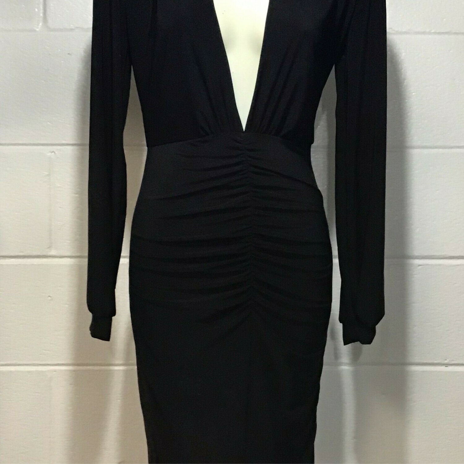 Triangle Body Fit Red Dress
