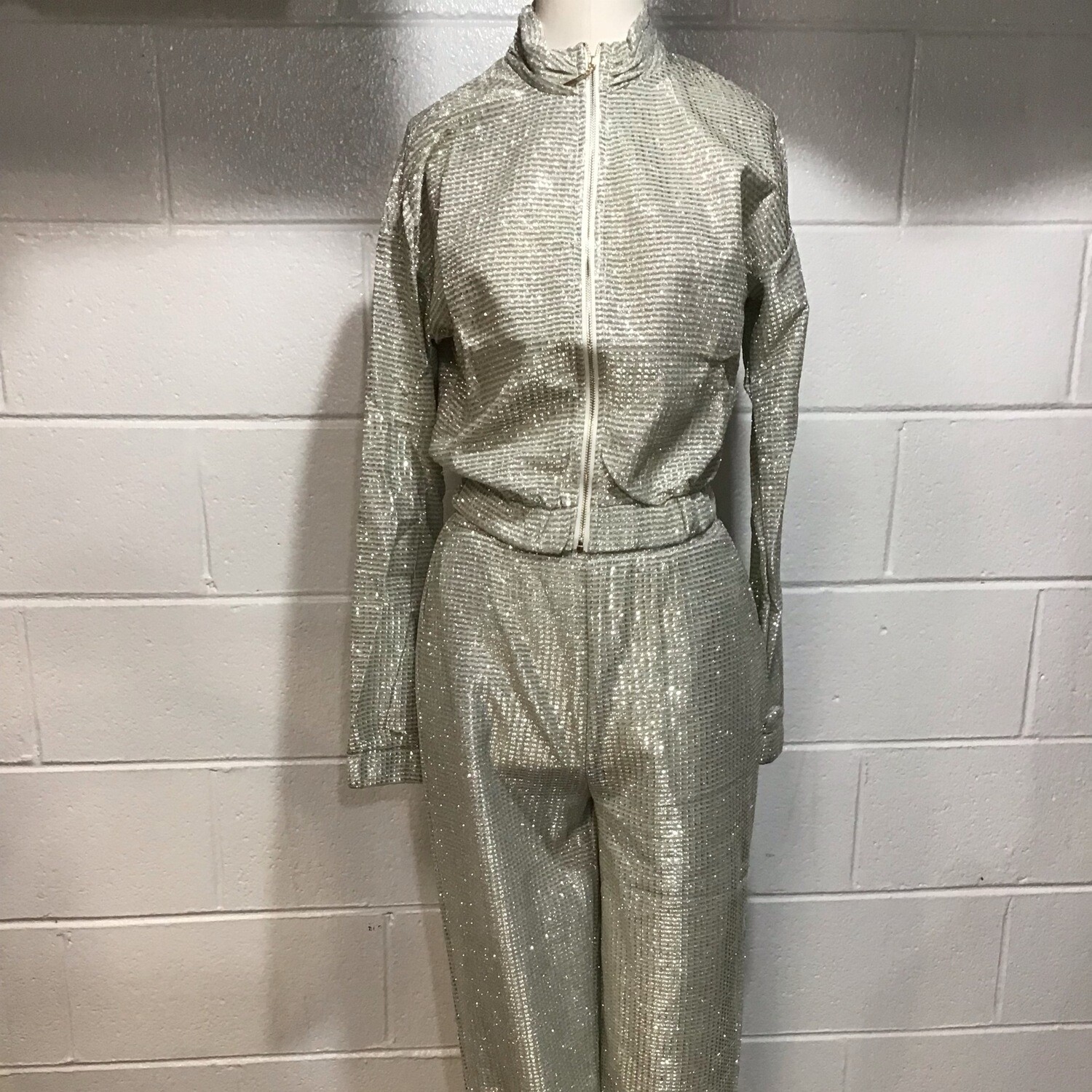 Gold/Silver Jacket And Pants Set
