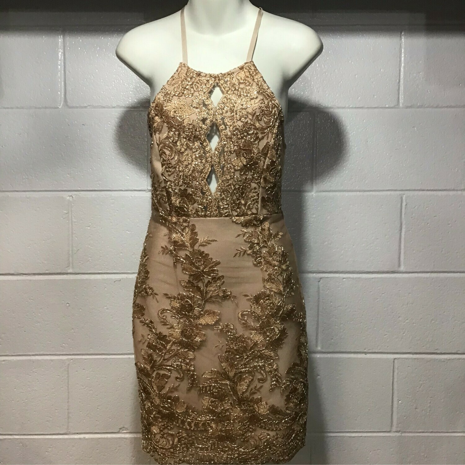 GOLD DRESS