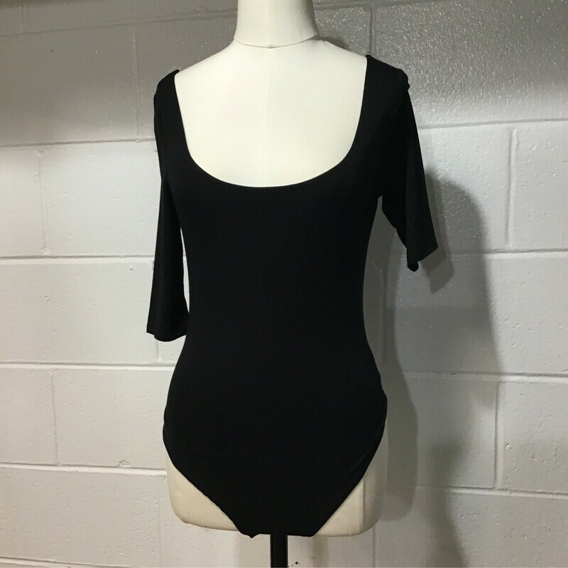 Final Touch Black Bodysuit