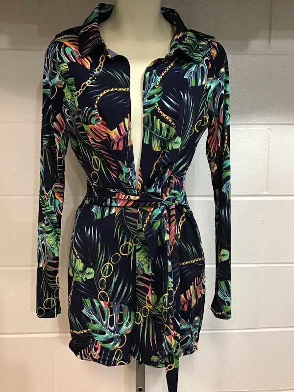 Let’s Go Romper Floral