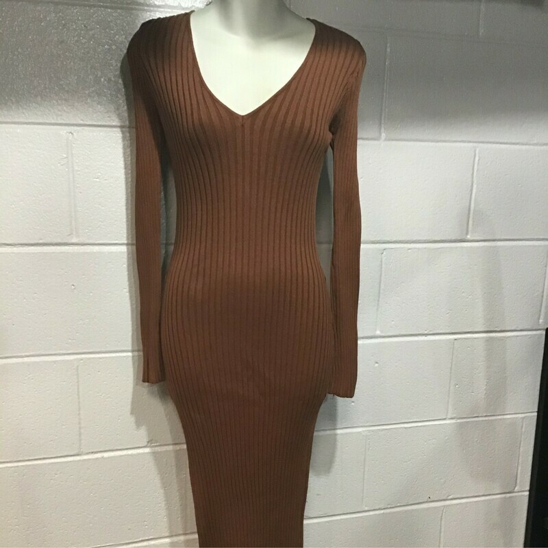Rust Sweater Dress