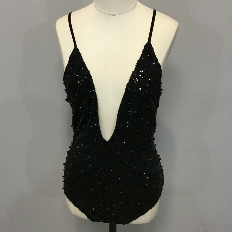 Black Sparkle Bodysuit