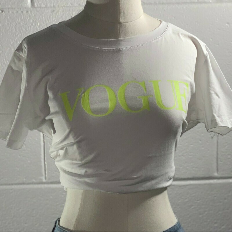 Lime Green Vogue T-shirt