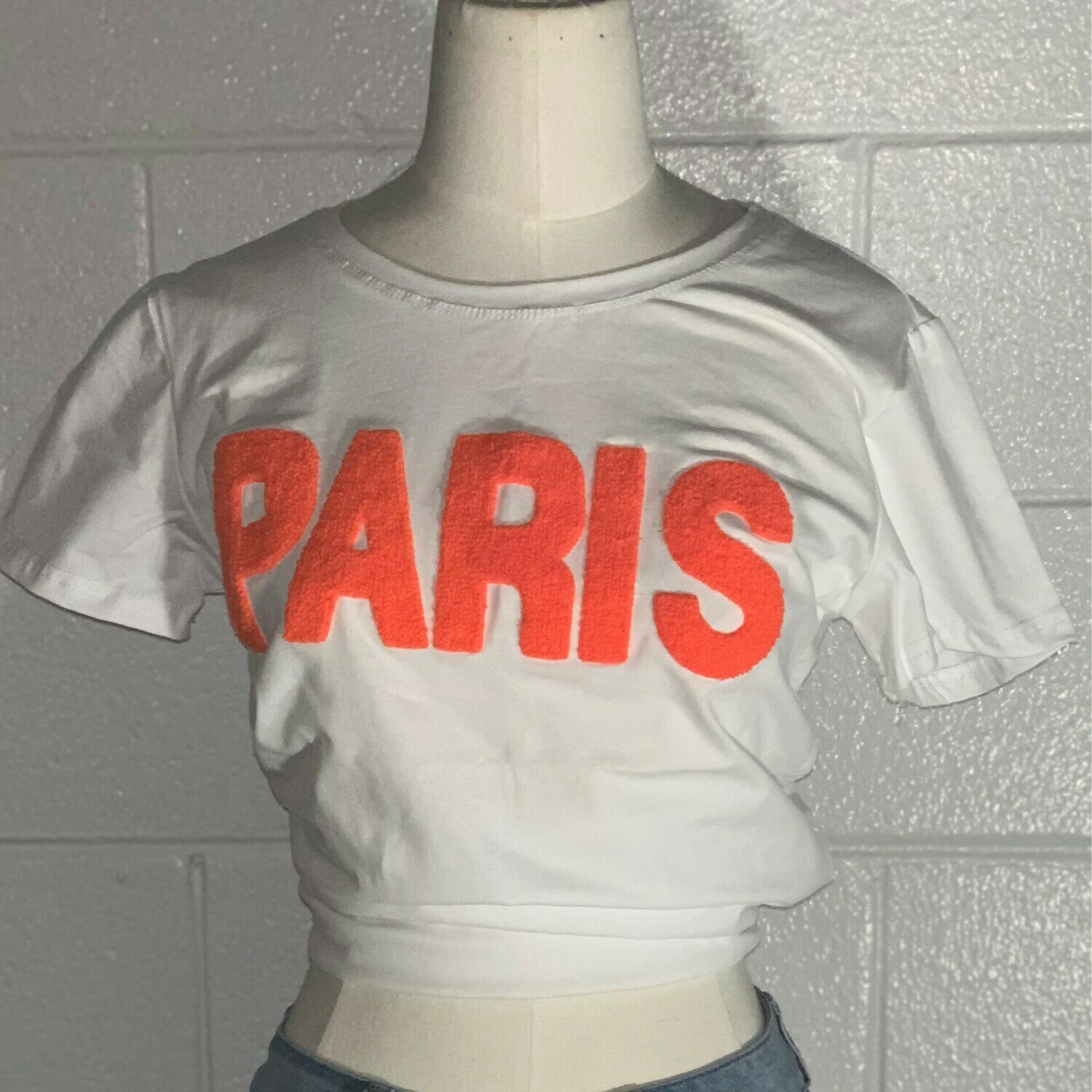 Orange Paris T-shirt