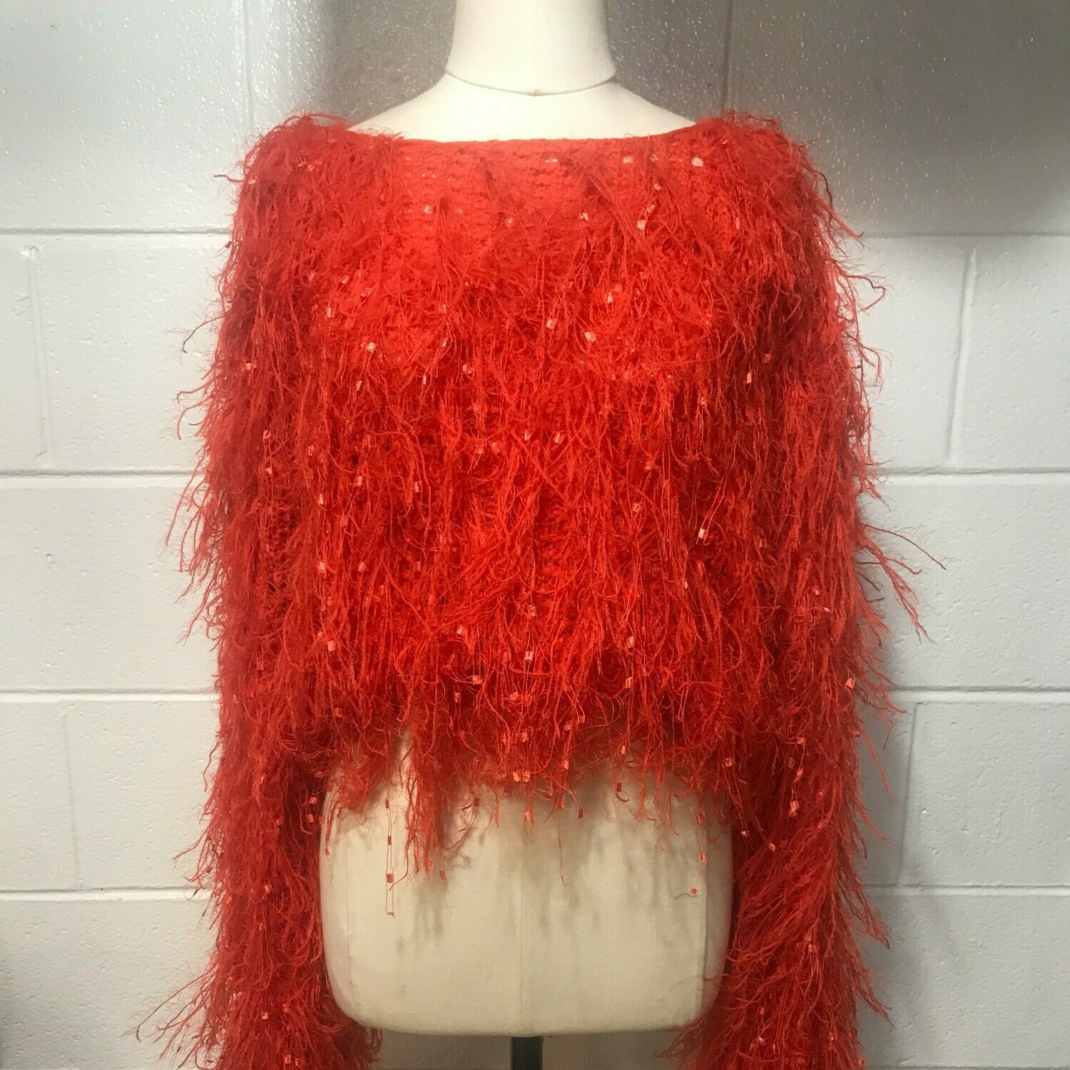 Orange Sweater