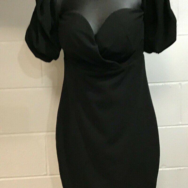 Black Dress Off The Shoulder Dress