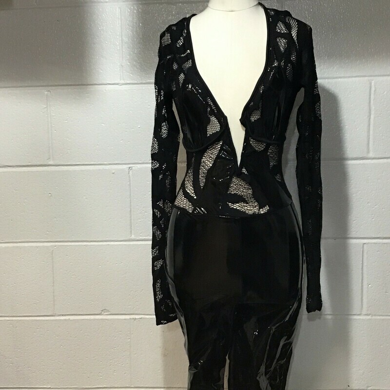 Lace Latex Jumpsuit