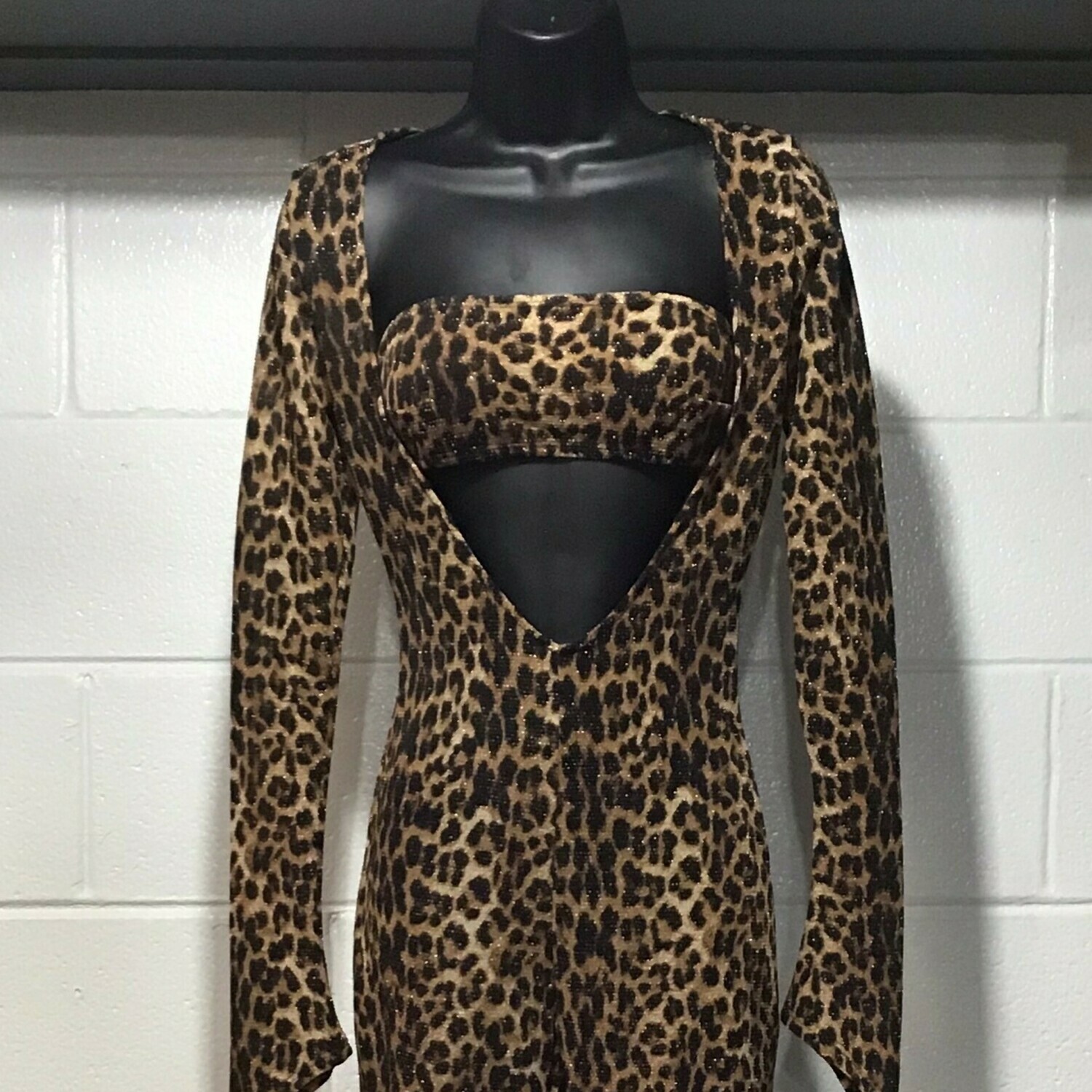 Leopard Print Jumpsuit
