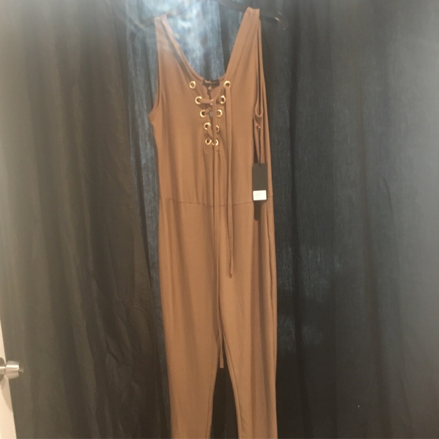 TAN JUMPSUIT