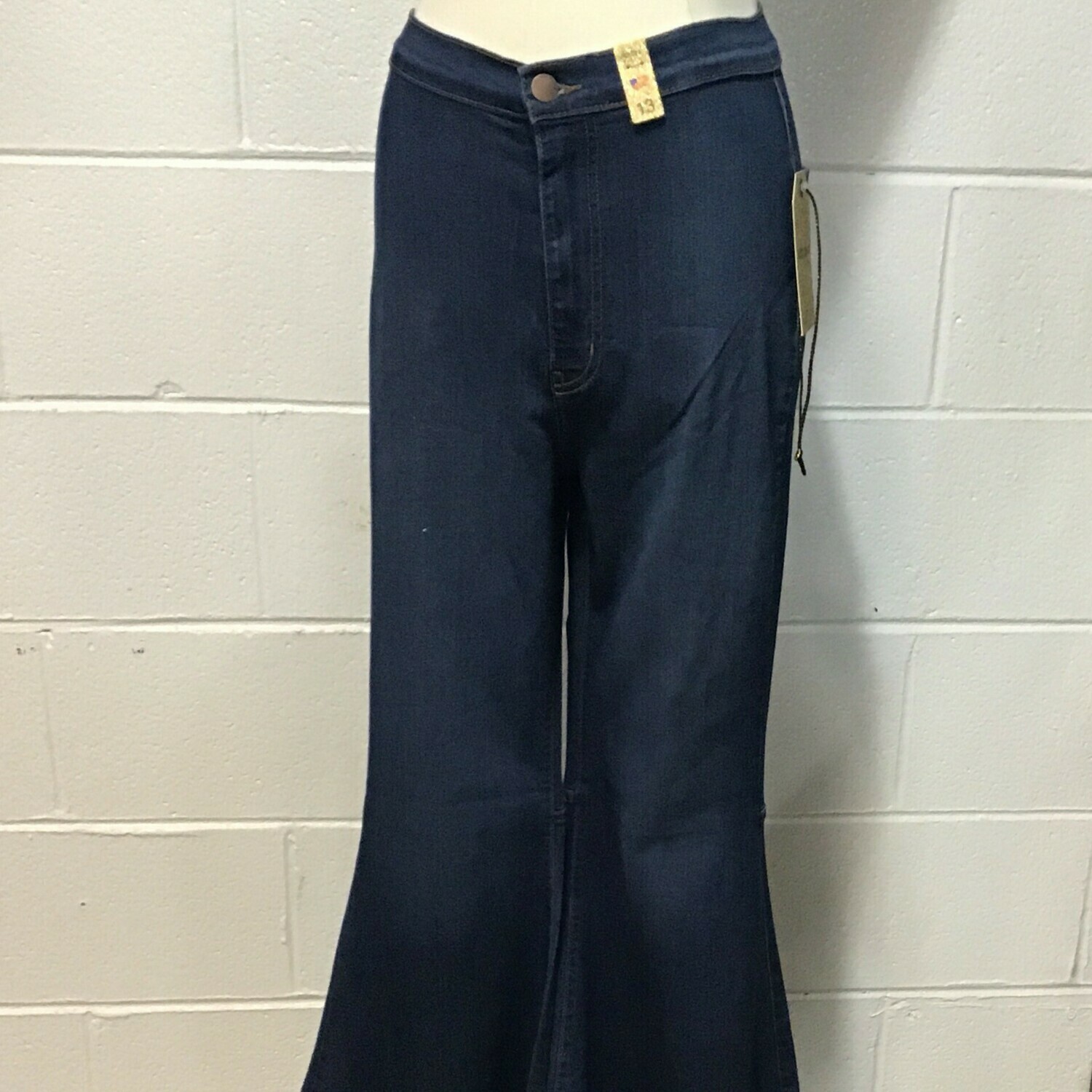 Dark Bell Bottom Jean