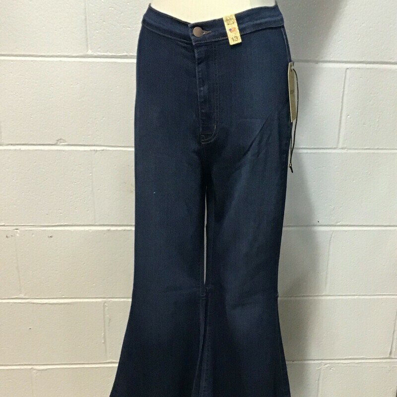 Dark Bell Bottom Jean